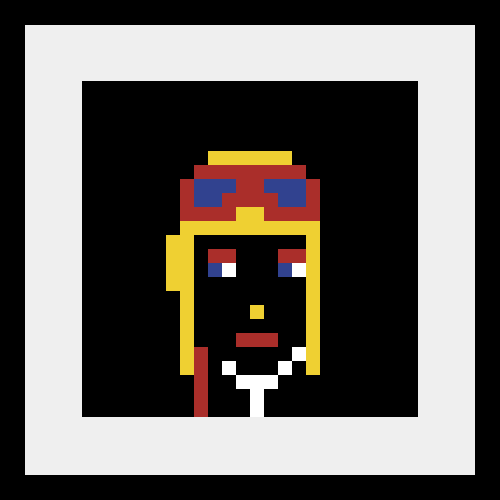 Mondrian Punks Lady study 01