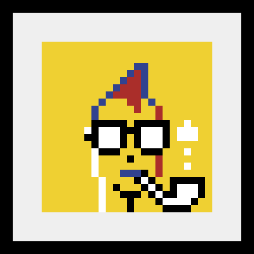 Mondrian Punks Lady study 08